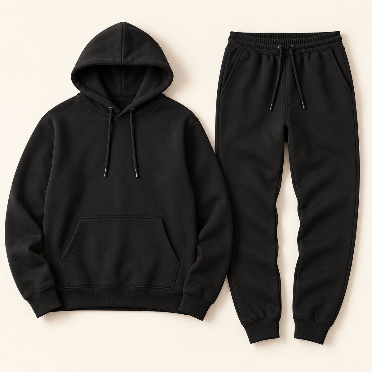 Hudson Hoodie & Jogger Set - flat lay, no model